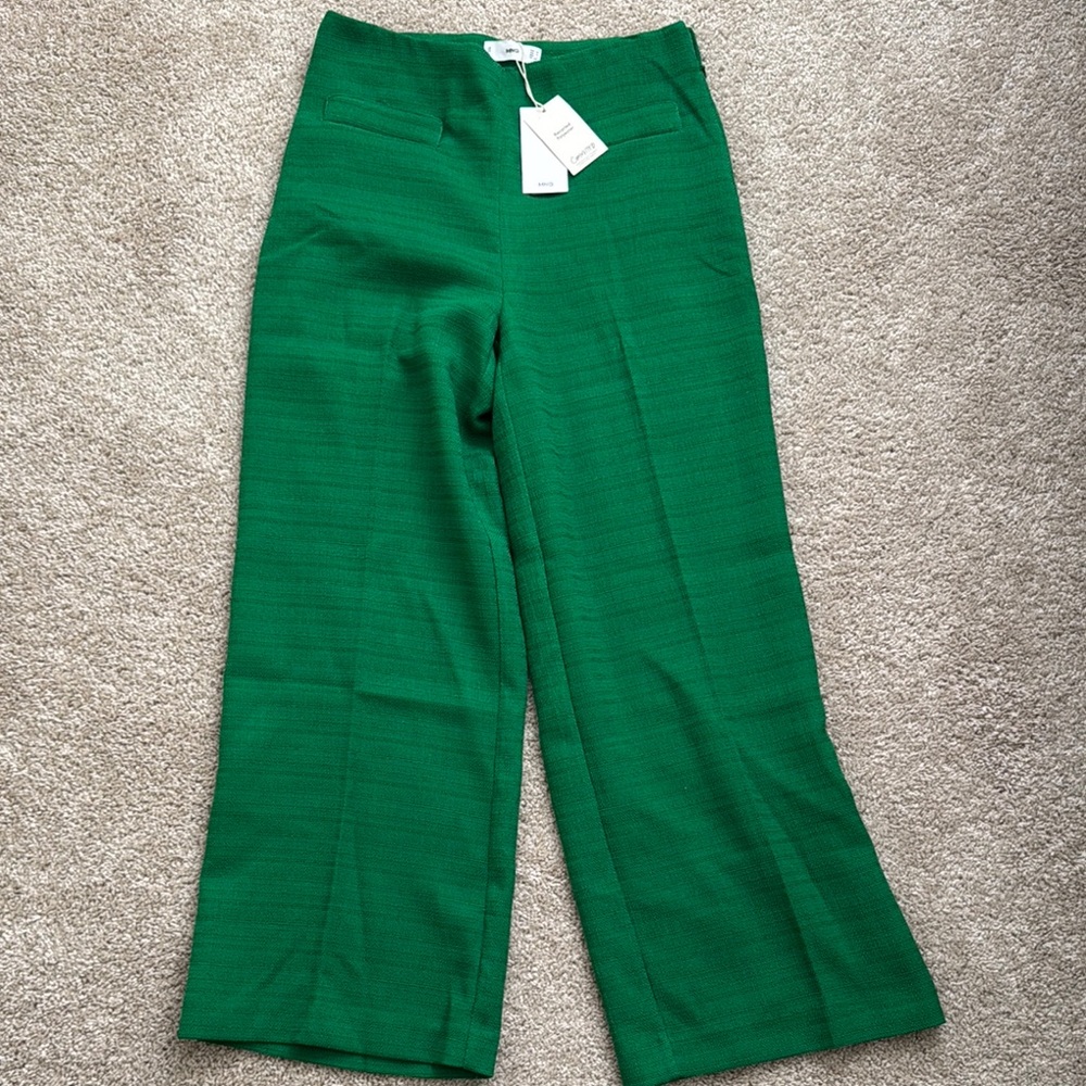 Elegant Green Women's Pants